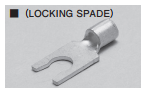 Đầu cos chĩa khóa (Locking Spade Terminal)