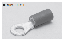 Đầu cos tròn bọc nhựa cách điện Nichifu dòng TMDV R Type