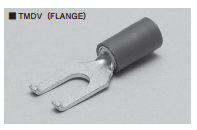 Đầu cos chĩa bọc nhựa Nichifu dòng TMDV Flange Type (1.25Y-W và 2Y-W)