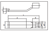 Đầu cos dẹt trần Nichifu series BT (Blade Terminals - BT Type) - Image 3