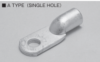 Đầu cos trần 1 lỗ bắt bu-lông Nichifu dòng D…A TYPE (SINGLE HOLE)