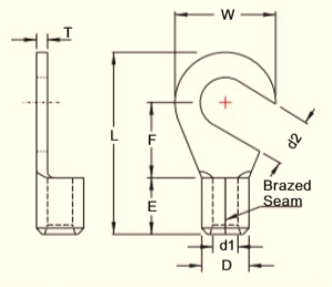 Đầu Cos Móc Trần HNB2 / HN2 (16-14 AWG / 1.5 - 2.5 mm²)