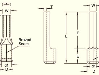 Đầu Cos Kim Trần PTNB50-20 (1/0 AWG / 50 mm²)