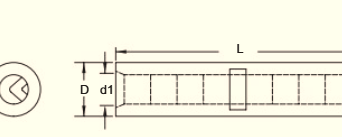 Ống Nối Cos Trần Dòng BN1 (22-16 A.W.G. / 0.5-1.5 mm²)